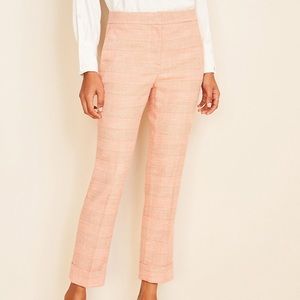 NWT Ann Taylor The High Waist Ankle Pant in Plaid